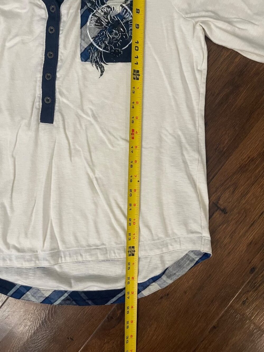 Harley Davidson Women’s Long Sleeve Shirt White Sz XL - Picture 7 of 7